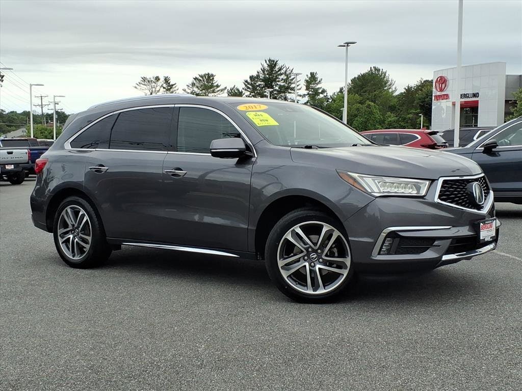 Used 2017 Acura MDX Advance Package with VIN 5FRYD4H83HB031540 for sale in Lynchburg, VA