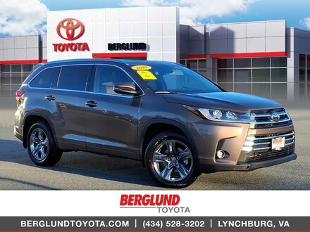 2019 Toyota Highlander Limited Platinum Sport Utility