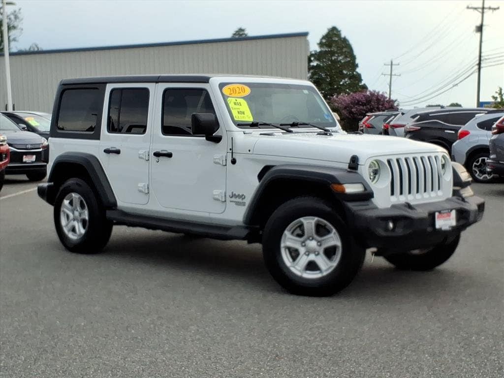 Used 2020 Jeep Wrangler Sport S Sport Utility
