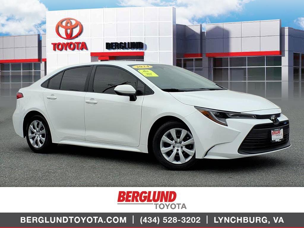 Used 2024 Toyota Corolla LE Sedan