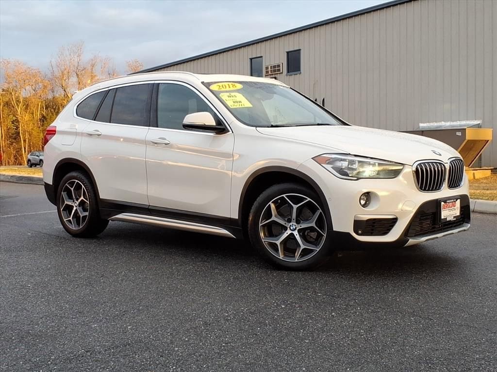 Used 2018 BMW X1 28i with VIN WBXHT3C38J5L30462 for sale in Lynchburg, VA