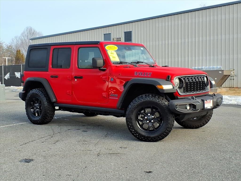 Used 2025 Jeep Wrangler 4xe Willys Sport Utility