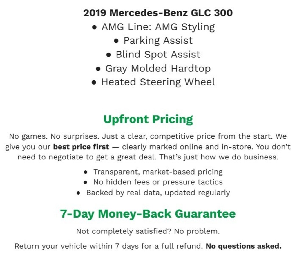 Used 2019 Mercedes-Benz GLC GLC 300 4matic Coupe Coupe