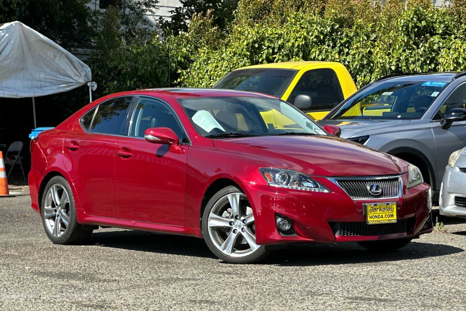 Used 2012 Lexus IS 250 with VIN JTHBF5C26C5167941 for sale in Berkeley, CA