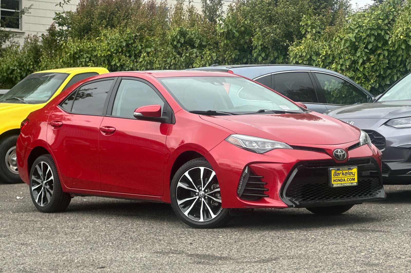 Used 2018 Toyota Corolla XSE with VIN 2T1BURHE4JC029655 for sale in Berkeley, CA