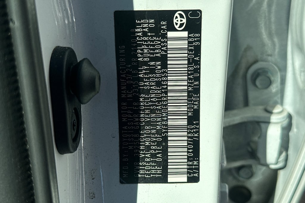 Used 2024 Toyota Corolla LE Sedan