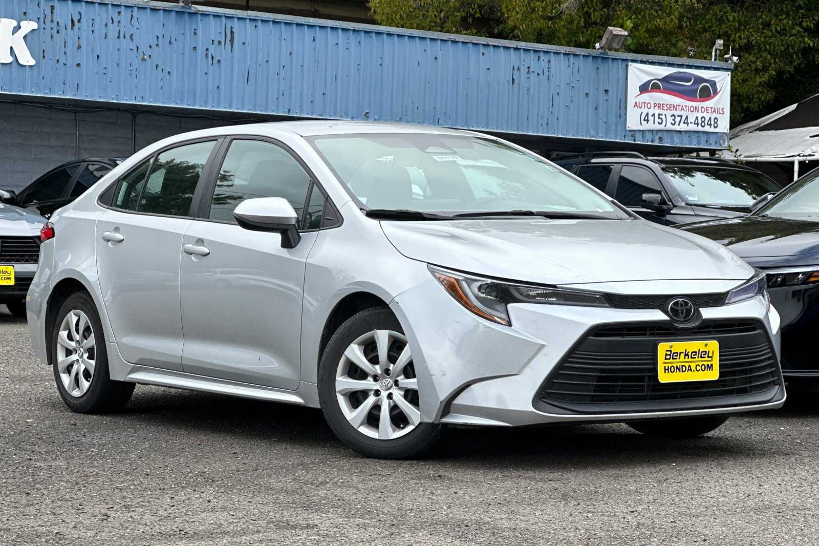 Used 2024 Toyota Corolla LE with VIN 5YFB4MDE7RP172569 for sale in Berkeley, CA