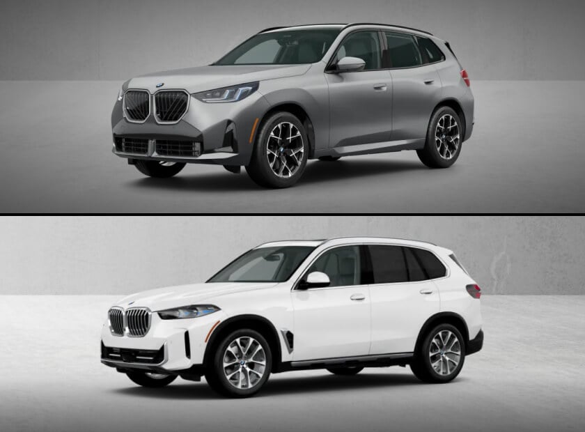 BMW X3 vs. X5