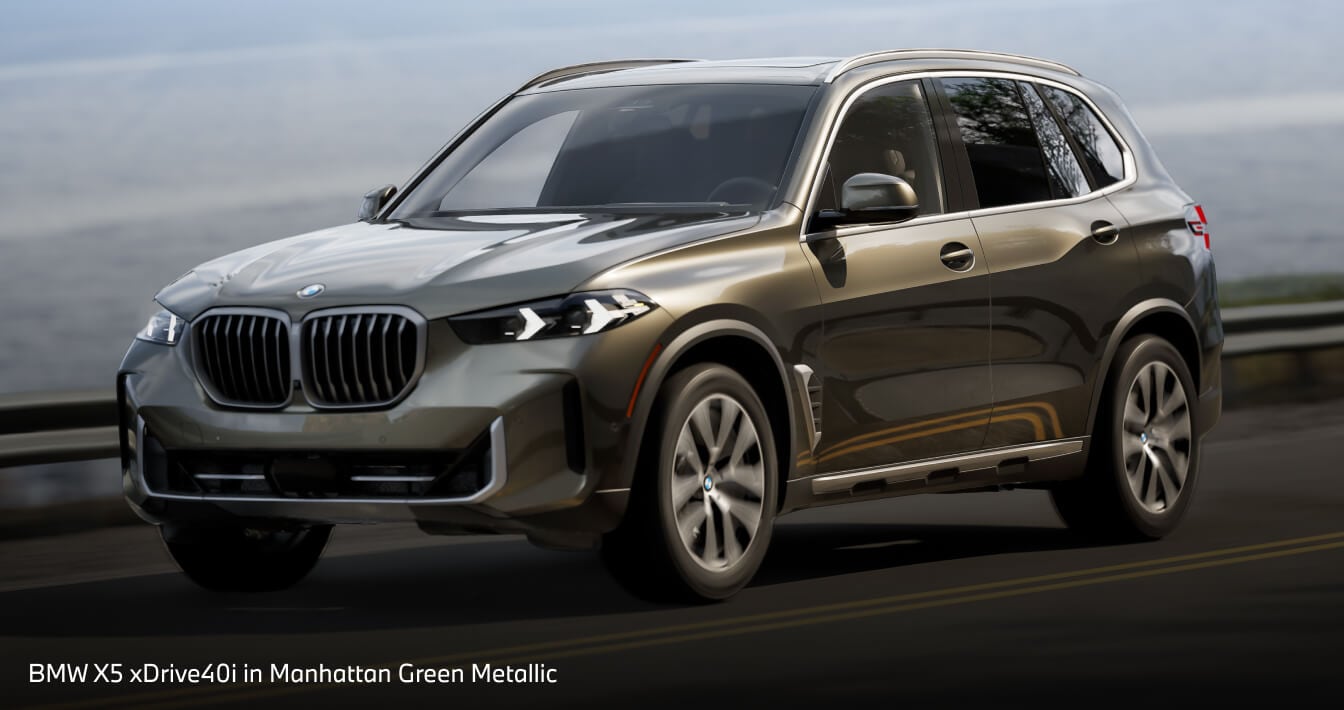 BMW X5 xDrive40i in Manhattan Green Mettalic