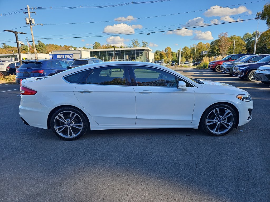 Used 2020 Ford Fusion Titanium with VIN 3FA6P0K92LR137436 for sale in Lenox, MA