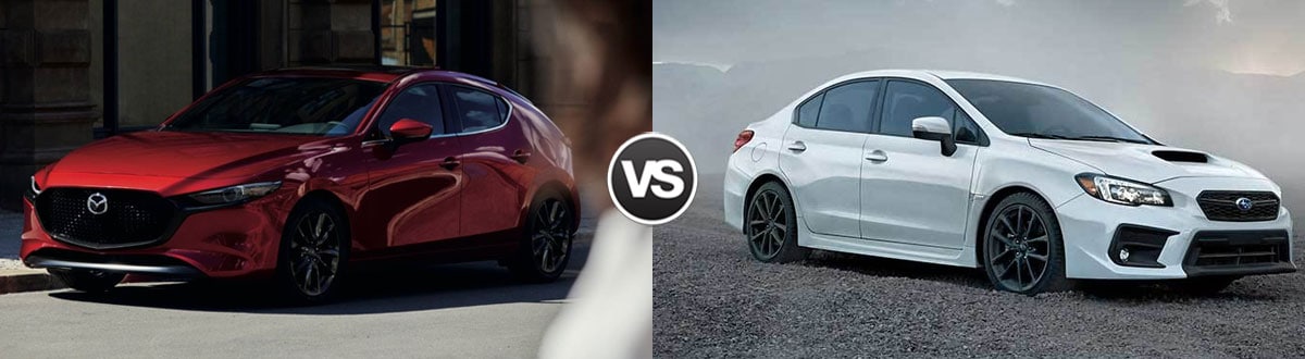 2021 Mazda3 2.5 Turbo vs 2021 Subaru WRX