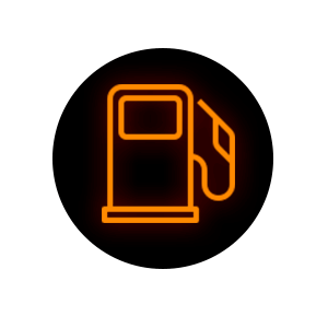 Low Fuel Level Warning Light