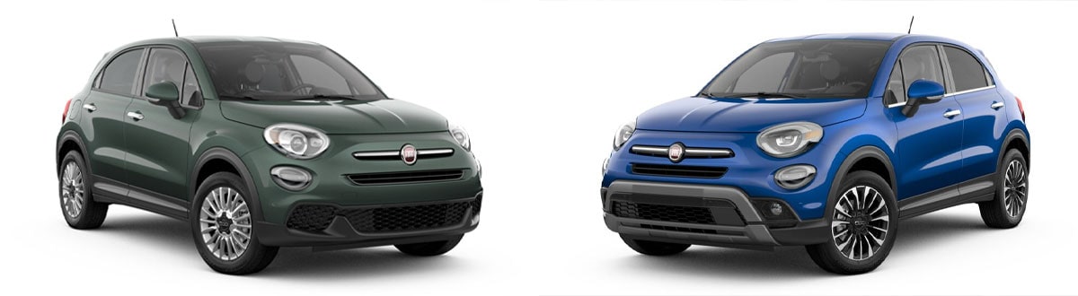 2021 Fiat 500X Pop vs 2021 Fiat 500X Trekking Plus