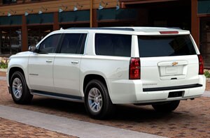 2018 Chevy Suburban Rear