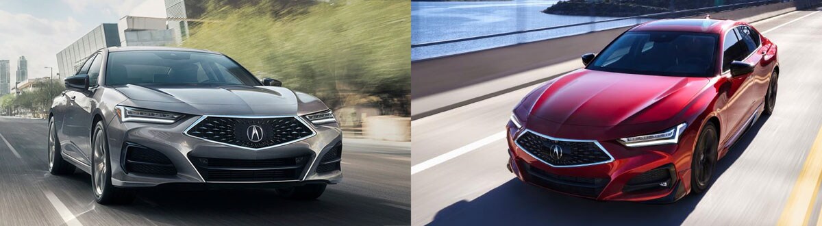 2021 Acura TLX vs 2021 Acura TLX Advance