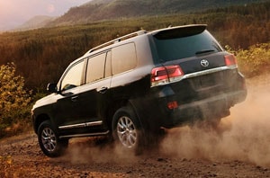 2018 Toyota Land Cruiser Rear