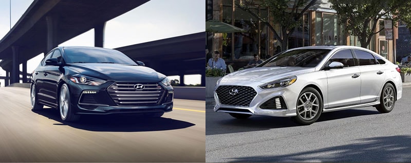 2018 Hyundai Elantra vs 2018 Hyundai Sonata