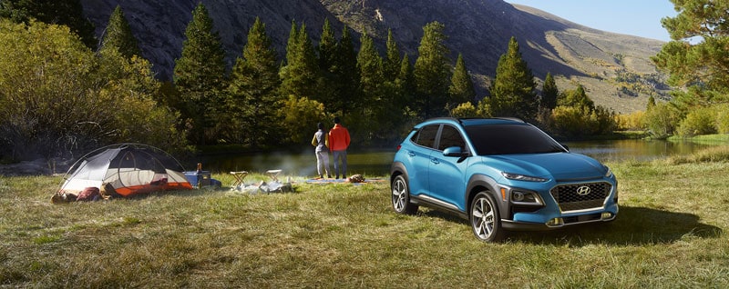 2018 Hyundai Kona in the Wilderness