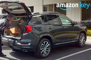 Amazon Can Now Deliver Packages to Your GMC