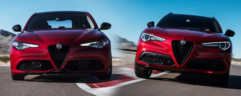 2018 Alfa Romeo Giulia and Stelvio