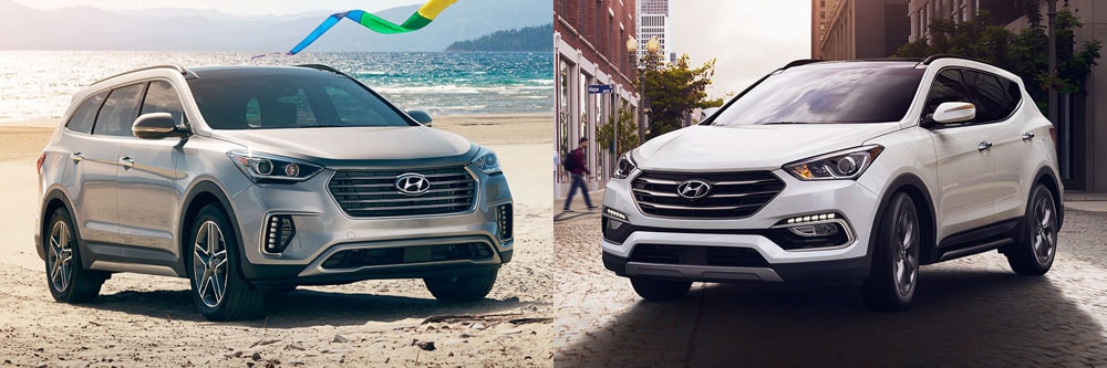 2018 Hyundai Santa Fe vs 2018 Hyundai Santa Fe Sport