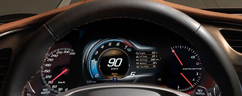 2018 Chevy Corvette Interior