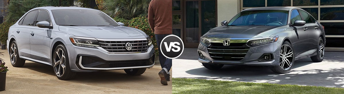 2021 Volkswagen Passat vs 2021 Honda Accord