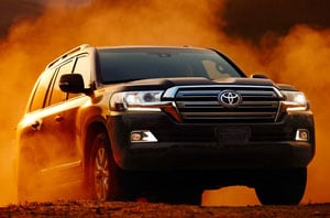 2018 Toyota Land Cruiser Front