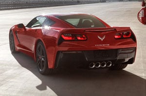 2019 Chevrolet Corvette Rear