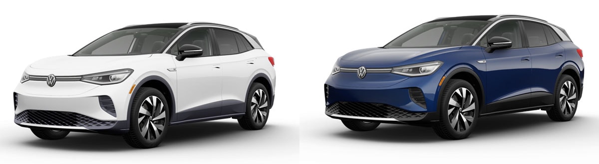 2021 Volkswagen ID.4 Pro vs 2021 Volkswagen ID.4 1st Edition