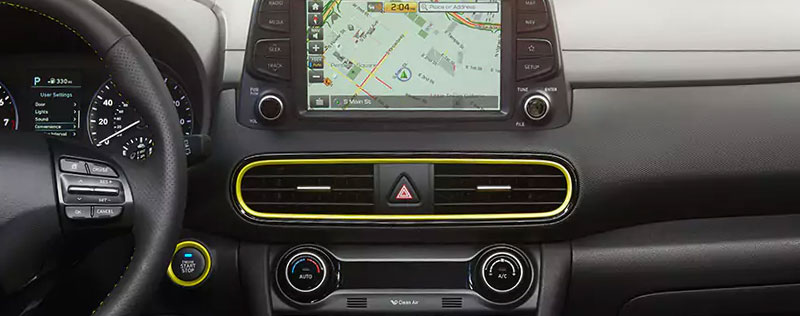 Hyundai Kona Interior Air Conditioning