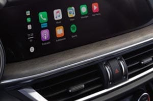Alfa Romeo Apple Carplay Dashboard