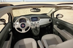 2018 FIAT 500c Interior