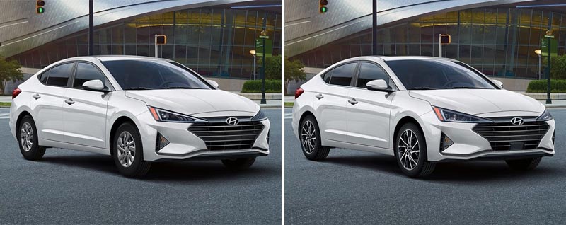 2019 Hyundai Elantra SE vs 2019 Hyundai Elantra Limited