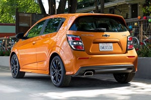 2018 Chevrolet Sonic Rear