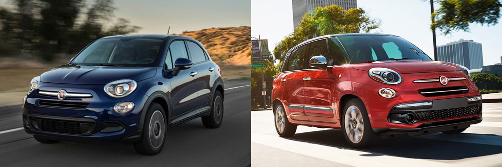 2018 FIAT 500X vs 2018 FIAT 500L