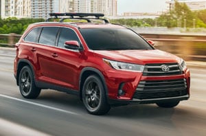 2019 Toyota Highlander Front