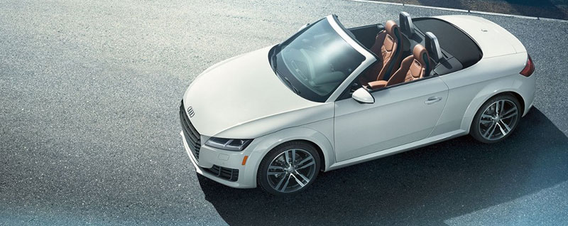 Audi TT Roadster in Spring