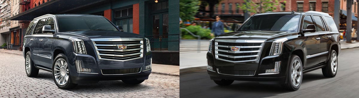 2020 Cadillac Escalade ESV Base vs 2020 Cadillac Escalade ESV Platinum