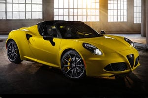 2018 Alfa Romeo 4C Rear