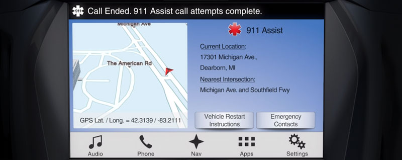 911 Assist on SYNC 3