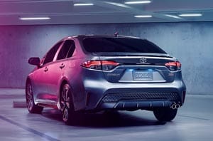 2020 Toyota Corolla Exterior Rear