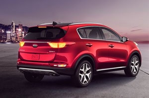 2018 Kia Sportage Rear