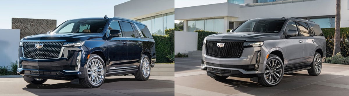 2021 Cadillac Escalade Luxury vs 2021 Cadillac Escalade Sport