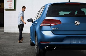 2018 Volkswagen Golf Rear