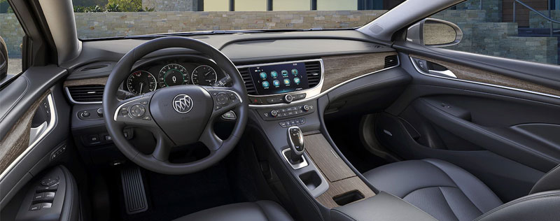 2018 Buick Lacrosse Interior with QuietTuning Technology