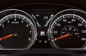 Nissan Versa guages