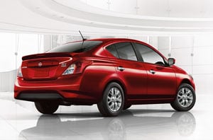 2018 Nissan Versa Rear