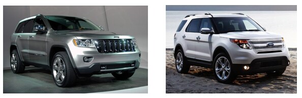 Ford explorer vs jeep grand cherokee 2012 #10