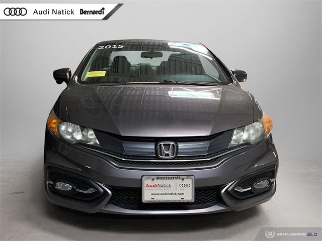 Used 2015 Honda Civic EX-L with VIN 2HGFG3B08FH509683 for sale in Natick, MA